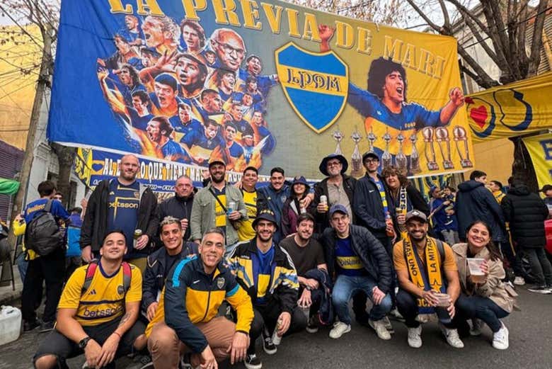 Partido de fútbol en Buenos Aires con guía local