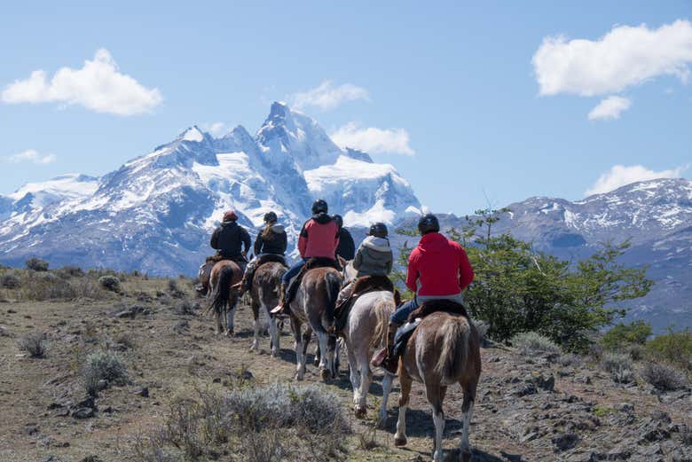 Paseo a caballo por la Estancia Cristina