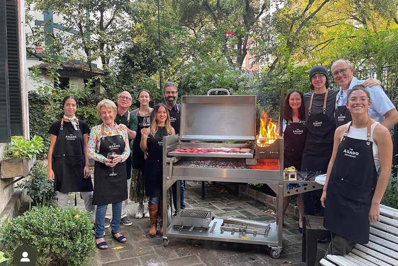 Taller de asado argentino con degustación en Buenos Aires