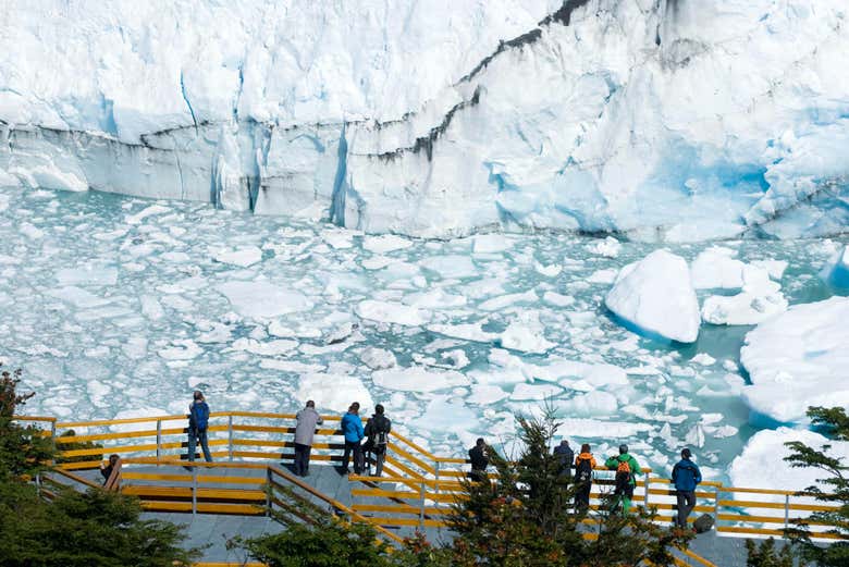 Barco y senderismo por el Parque de los Glaciares con comida