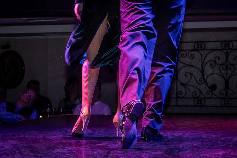 Espectáculo de tango en El Viejo Almacén