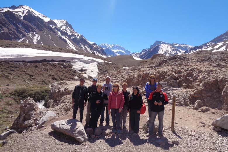 Excursión de alta montaña por los Andes