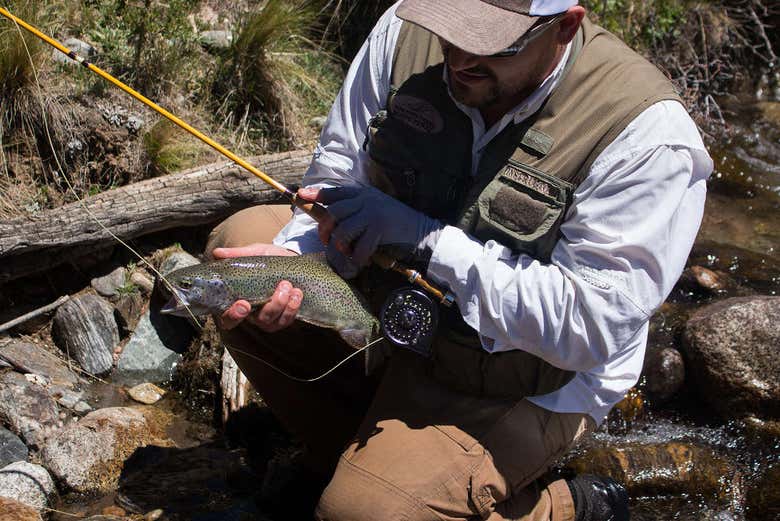 Excursión de pesca por la provincia de Mendoza