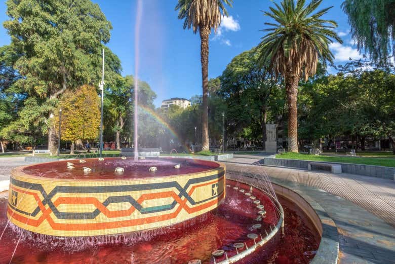 Free tour por las plazas de Mendoza