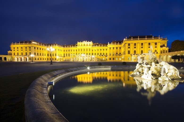 Palacio Schönbrunn con cena y concierto