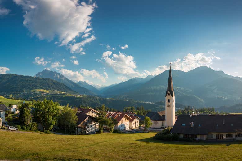 Vuelo en parapente por el Tirol
