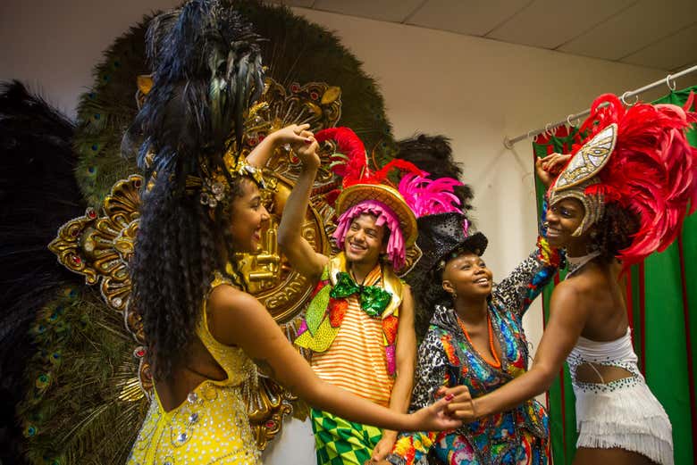 Tour por los bastidores del carnaval de Río