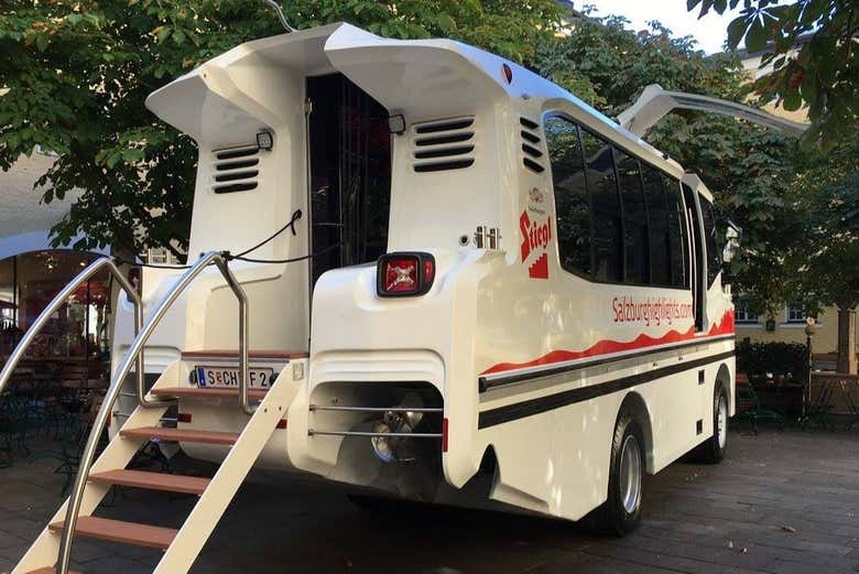 Tour en autobús anfibio por Salzburgo