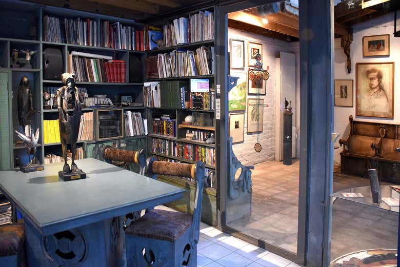 Visita a la Casa del Escultor Roberto Rosas