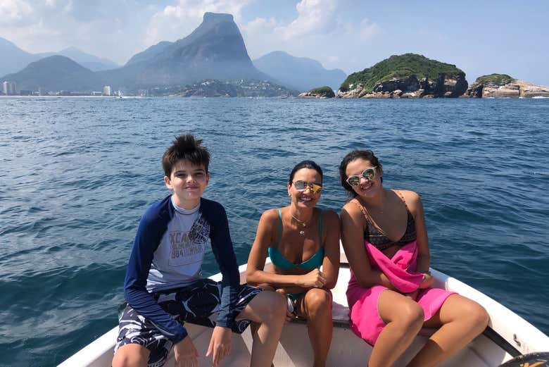 Paseo en lancha por las islas Tijuca