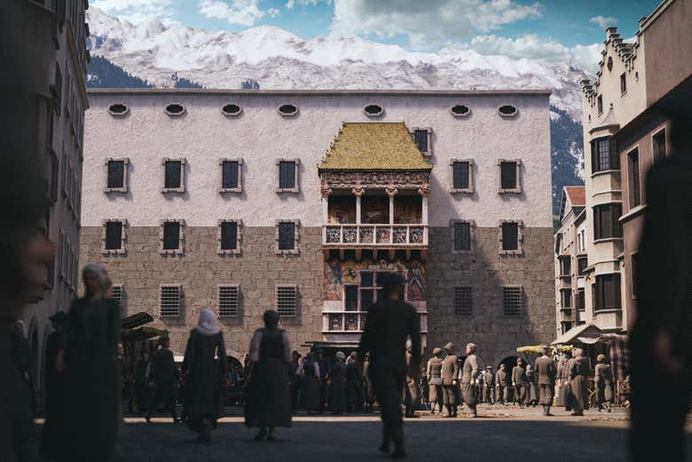 Entrada a Experience Tirol