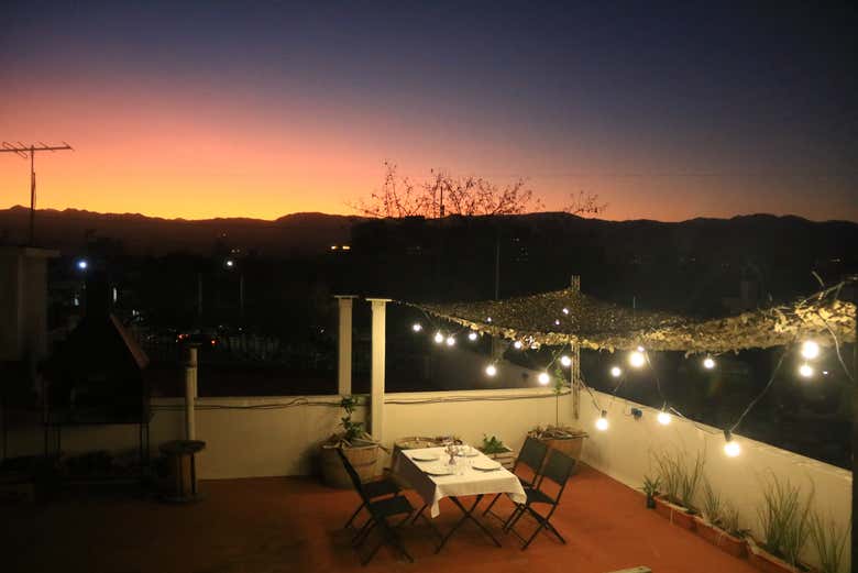 Asado argentino en Mendoza