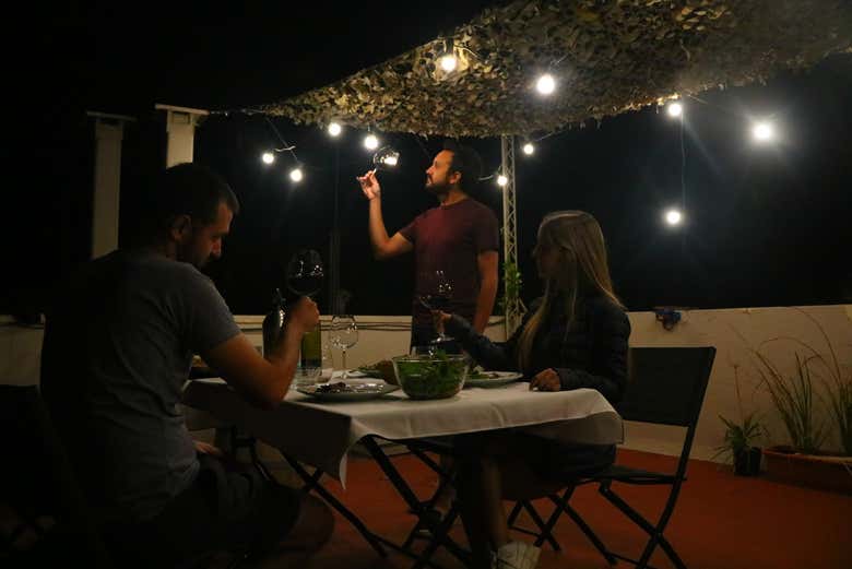 Asado argentino en Mendoza