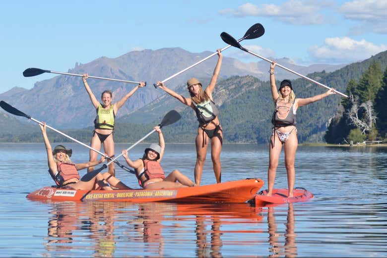 Alquiler de kayak o paddle surf en Bariloche