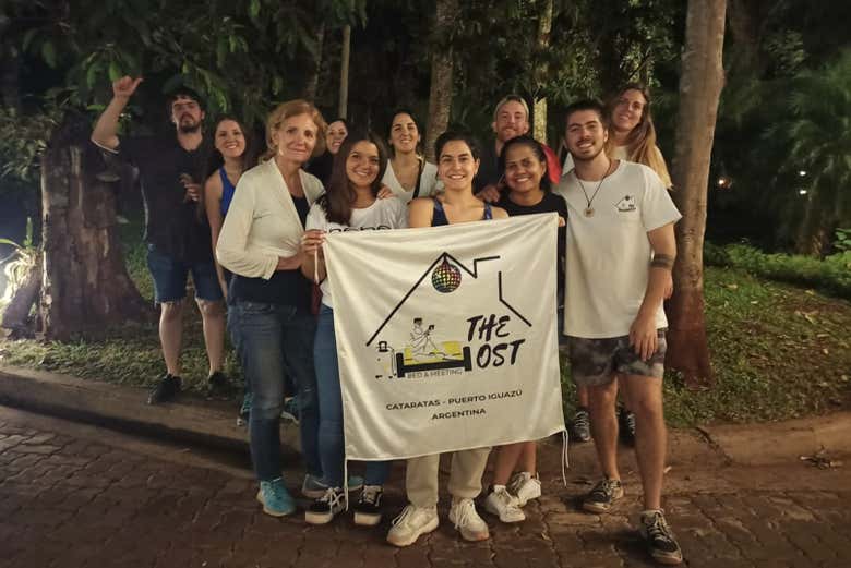 Senderismo nocturno por la reserva de la selva de Iryapú