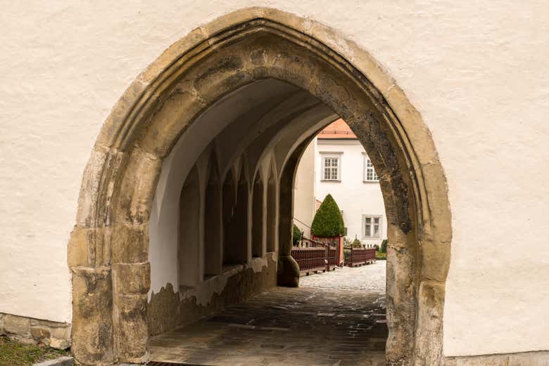 Entrada al monasterio de Klosterneuburg