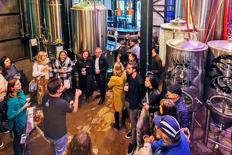 Visita a la fábrica de cerveza Chachingo