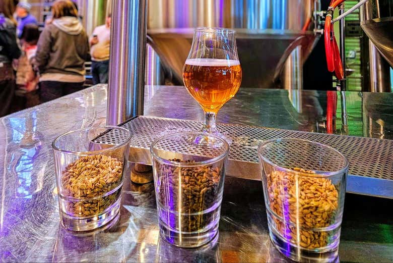 Visita a la fábrica de cerveza Chachingo