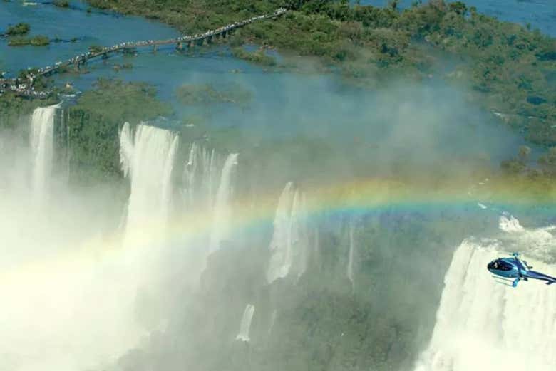 Paseo en helicóptero por las Cataratas de Iguazú