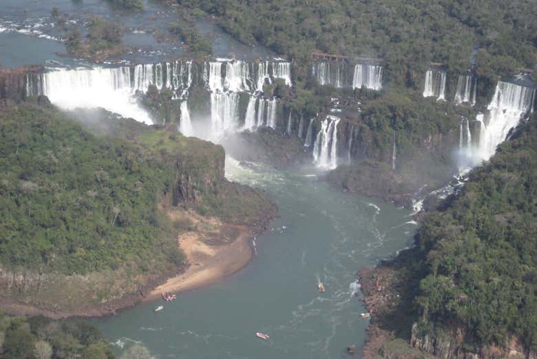 Paseo en helicóptero por las Cataratas de Iguazú
