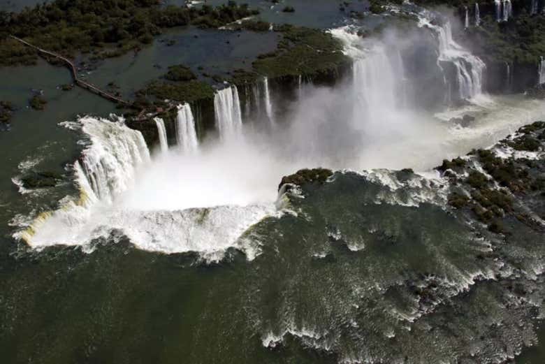 Paseo en helicóptero por las Cataratas de Iguazú