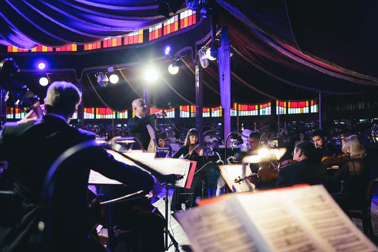 Concierto de Strauss con cena en el Prater