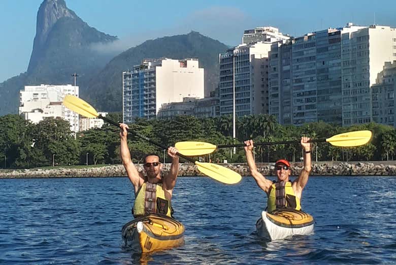 Tour en kayak por el Pan de Azúcar