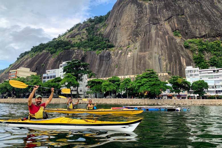Tour en kayak por el Pan de Azúcar