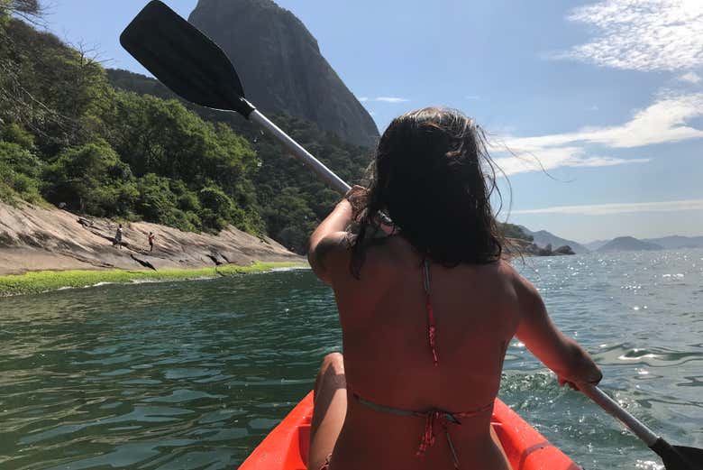 Tour en kayak por el Pan de Azúcar