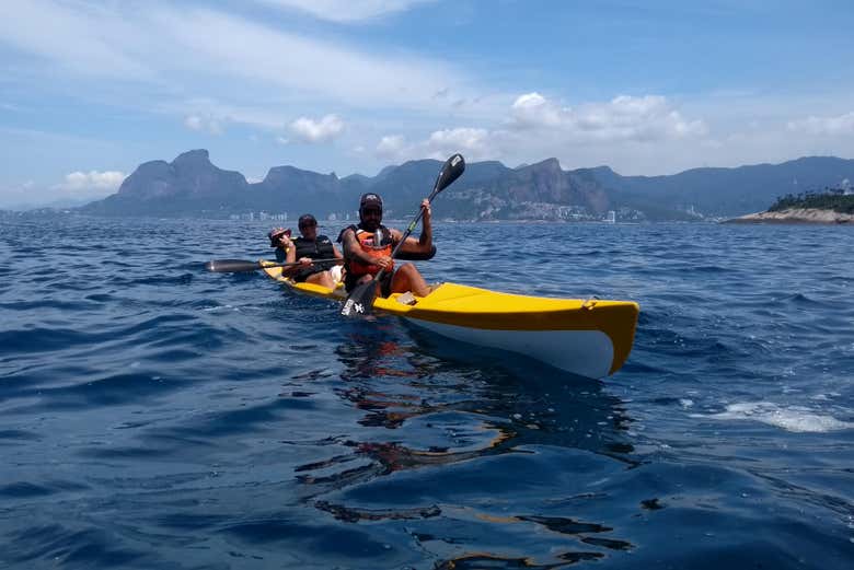 Tour en kayak por el Pan de Azúcar