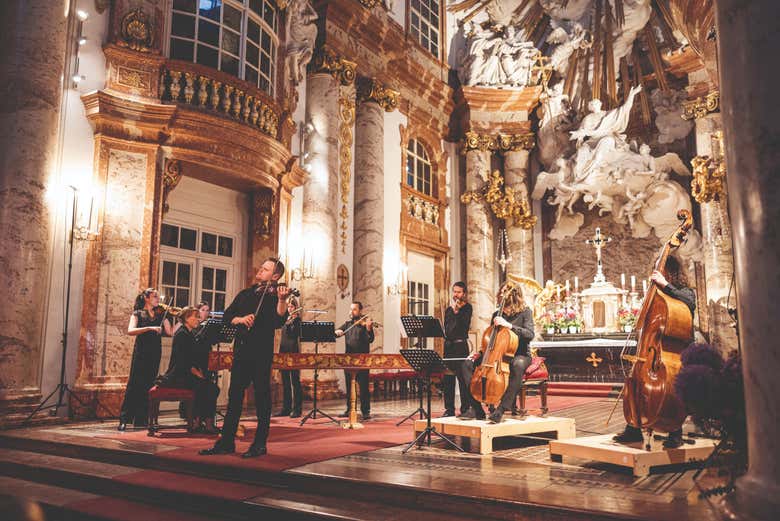 Concierto de Vivaldi en la iglesia de San Carlos Borromeo