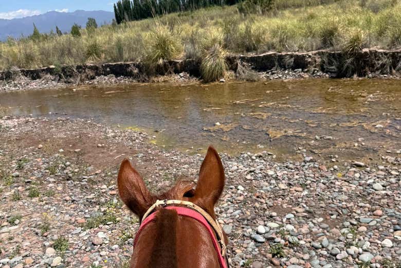 Paseo a caballo por Lunlunta