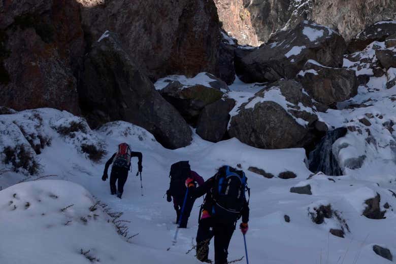 Trekking por la cascada El Salto