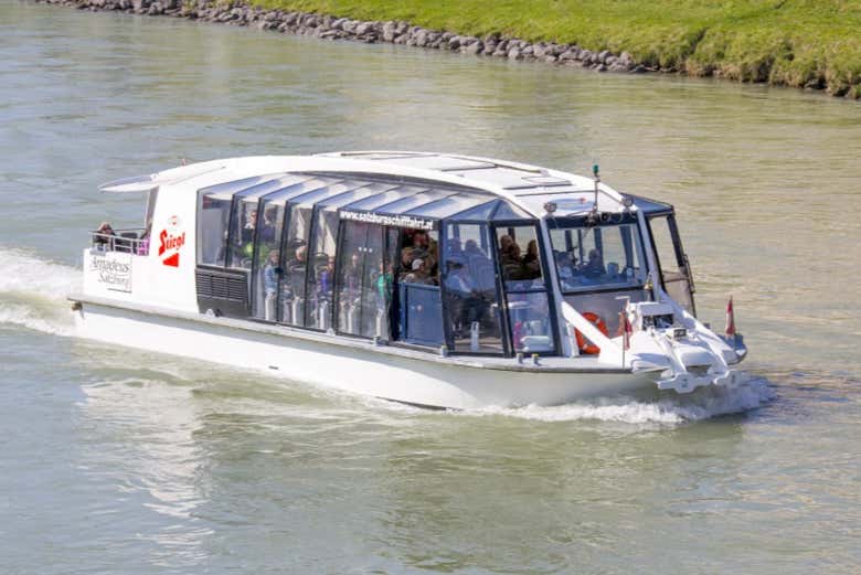 Paseo en barco por Salzburgo