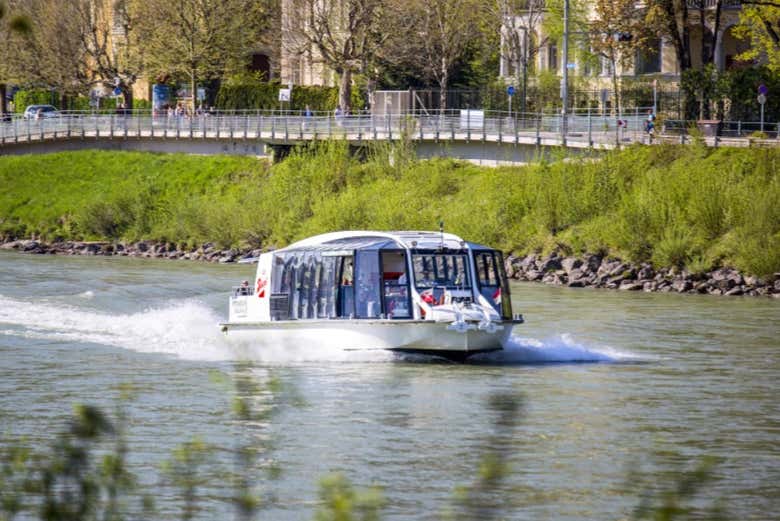 Paseo en barco por Salzburgo