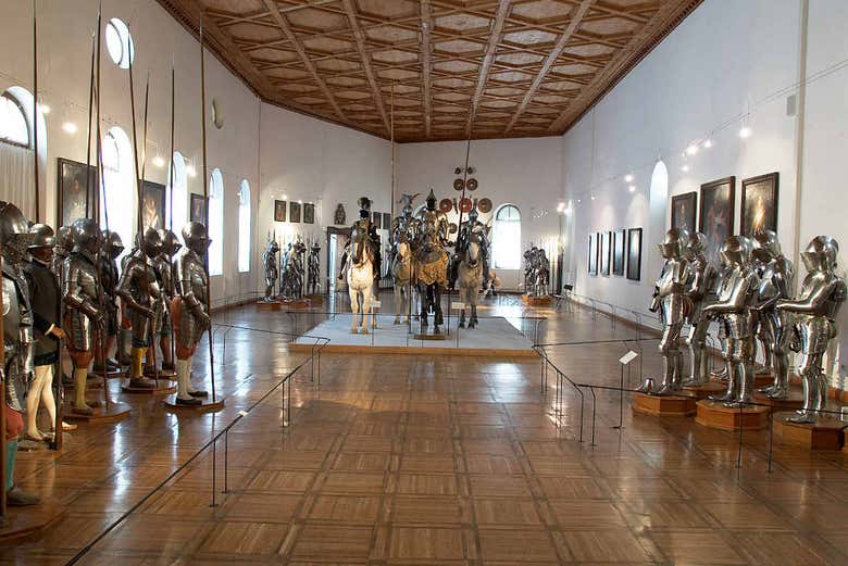 Entrada al castillo de Ambras