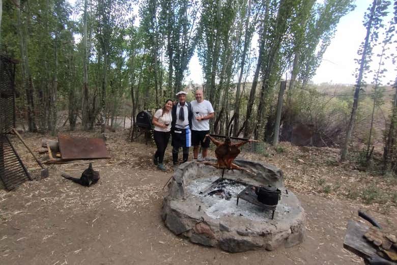 Paseo a caballo por la estancia Las Hermosas + Asado argentino