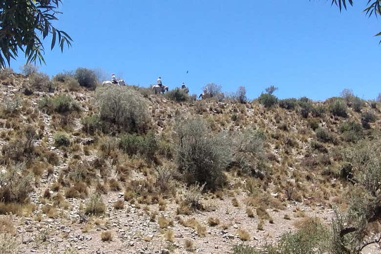 Paseo a caballo por la estancia Las Hermosas + Asado argentino