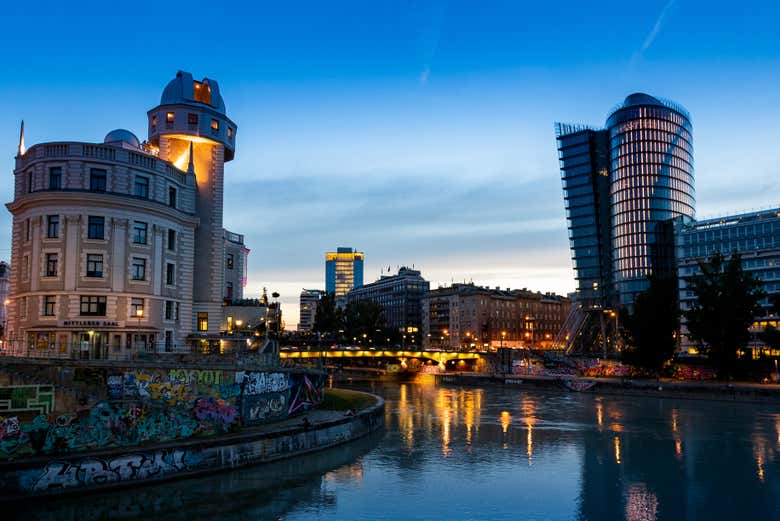 Tour panorámico nocturno por Viena