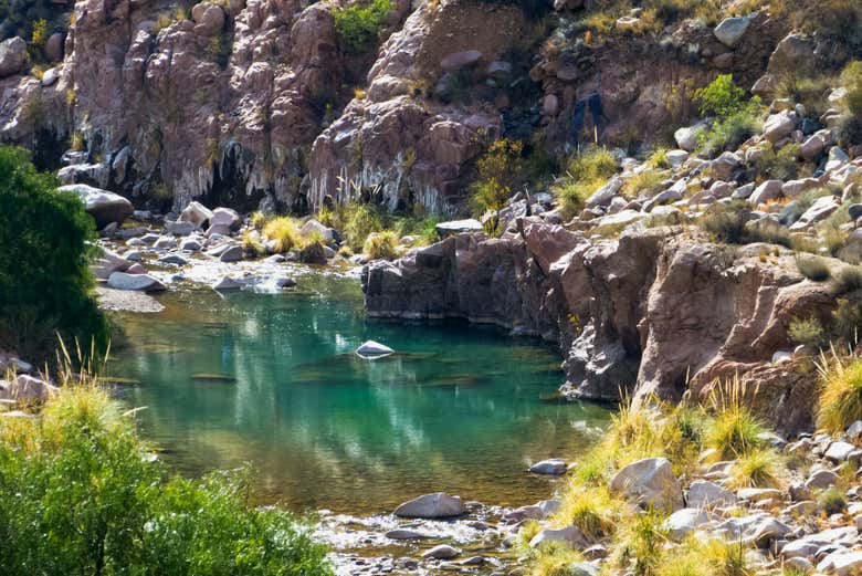 Trekking y rápel en Cacheuta + Aguas termales