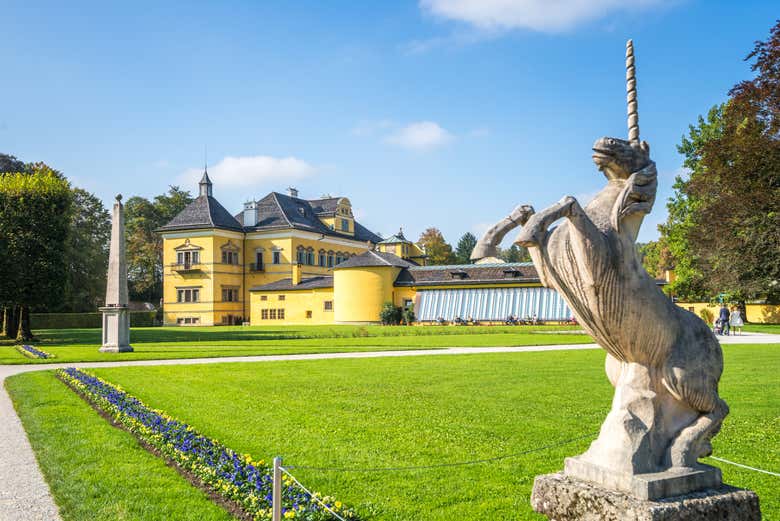 Barco al Palacio de Hellbrunn + Juegos de agua