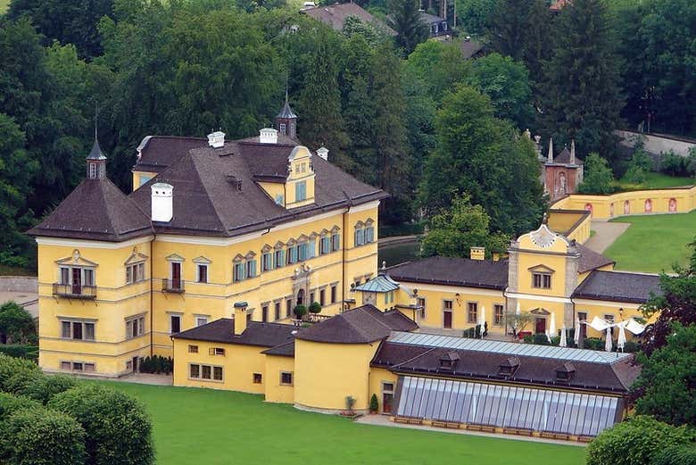 Barco al Palacio de Hellbrunn + Juegos de agua