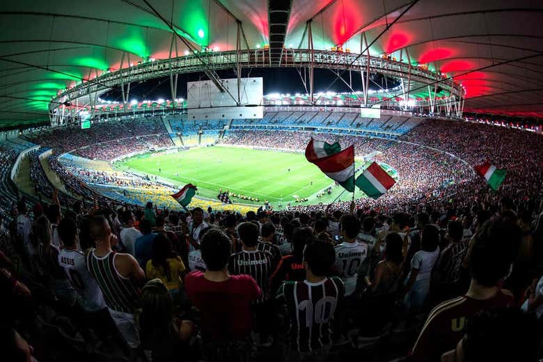 Partido de fútbol en Río de Janeiro con guía local