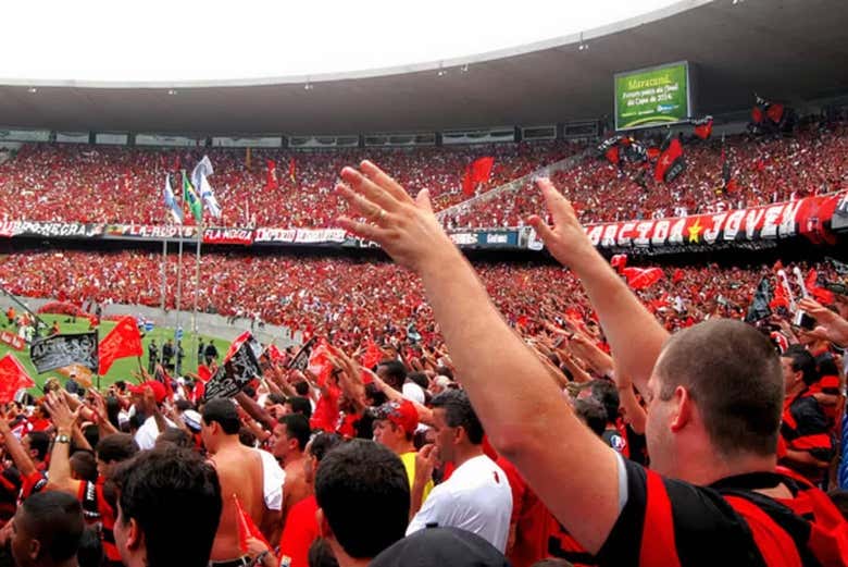 Partido de fútbol en Río de Janeiro con guía local
