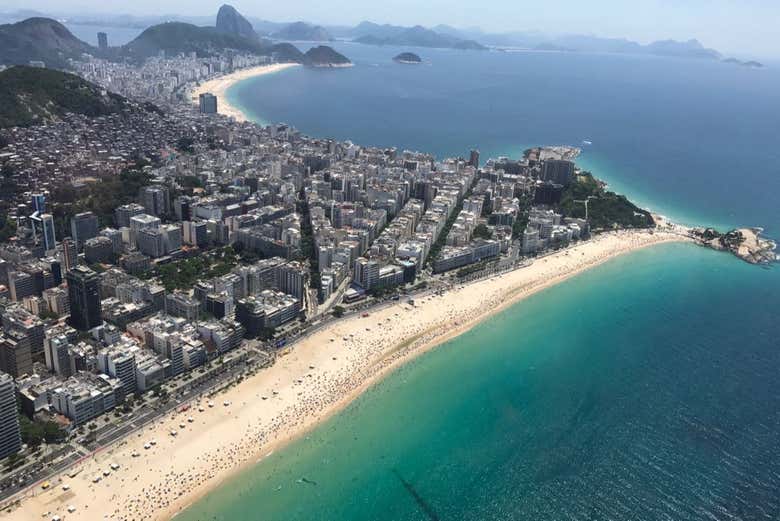 Paseo privado en helicóptero por Río de Janeiro