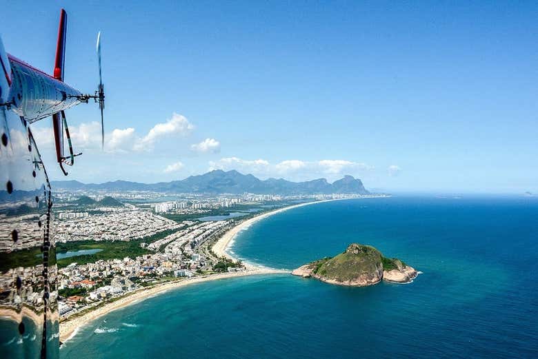 Paseo privado en helicóptero por Río de Janeiro