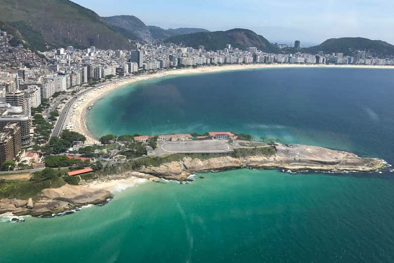 Paseo privado en helicóptero por Río de Janeiro