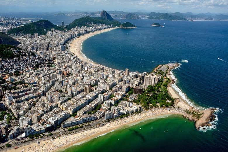 Paseo privado en helicóptero por Río de Janeiro