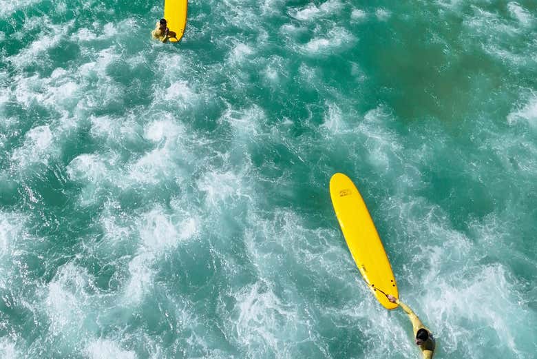 Curso de surf en Río de Janeiro