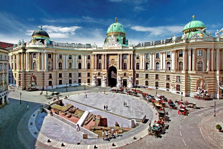 Visita guiada por la Biblioteca Nacional de Austria